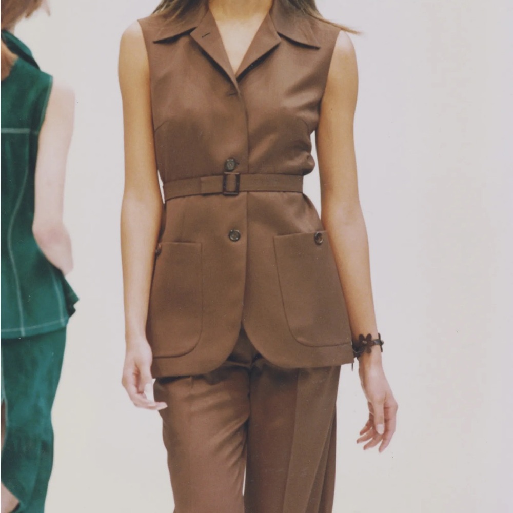 Rare Prada spring 1993 runway vest